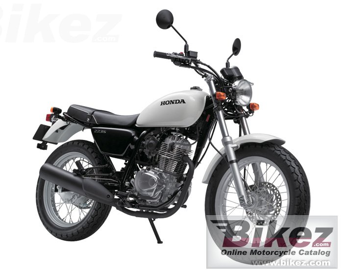 Big Honda cb223s picture and wallpaper from Bikez.com